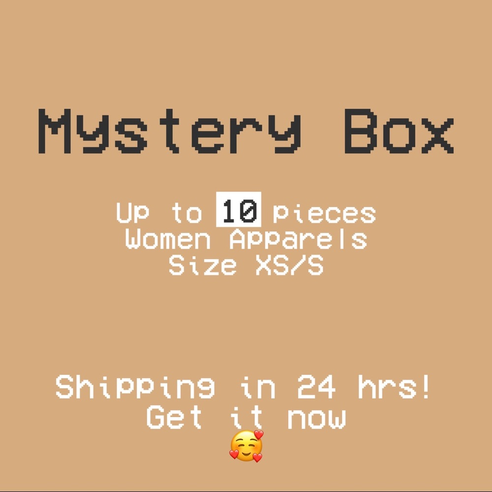 🥳Large Mystery Box with 10 Appearal!